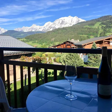 Cosy Et Chaleureux A Megeve Avec Vue Sur Le Mont Blanc * Demi-Quartier