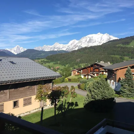 Cosy Et Chaleureux A Megeve Avec Vue Sur Le Mont Blanc